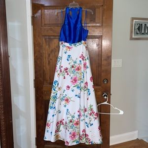 Floral Two Piece Dress